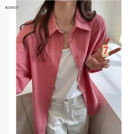 ÁO SƠ MI HÀN QUỐC FORM RỘNG MÙA HÈ - sỉ 160k