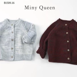 ÁO KHOÁC LEN LOANG M.TYQUEEN- Giá sỉ size 80-130 giá  185k size 140- 160 giá 230k