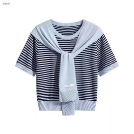 ÁO DỆT KIM KÈM KHĂN  - sỉ 125k