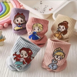 SET 5 ĐÔI TẤT CÔNG CHÚA - sỉ 59k/set 5 đôi