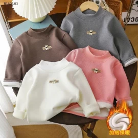 áo nỉ giữ nhiệt mùa đông mới cho bé- sỉ 69k