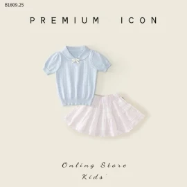 SET ÁO THUN MIX CHÂN VÁY PREMIUM -Giá sỉ áo 118k, váy 104k 