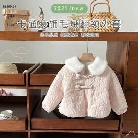 ÁO KHOÁC THỎ CỔ LÔNG-Giá sỉ 210k