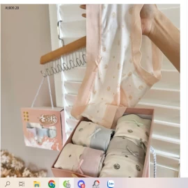 SET HỘP 5 QUẦN CHIP NỮ - sỉ 105k  