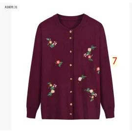 ÁO CARDIGAN LEN NỮ TRUNG NIÊN  - sỉ 170k