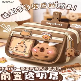 Túi siêu nhiều ngăn cho các bé tha hồ để dụng cụ học tập -Giá sỉ 48k