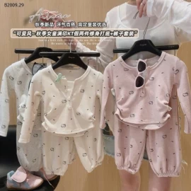  Set kitty bo gấu new thu đông 2025 -Giá sỉ size  80-120   giá 108k size 130-160  giá  119k