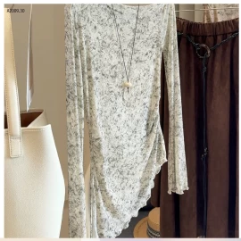 ÁO DỆT KIM VẠT CHÉO - sỉ 118k