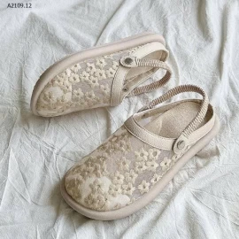 DÉP REN HOA QUAI GÓT CHUN - sỉ 170k