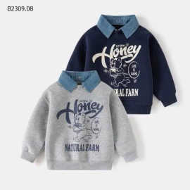 ÁO NỈ CỔ JEAN Wellkids- sỉ 116k
