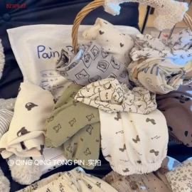  QUẦN BOM HỌA TIẾT CHO BÉ 2-Giá sỉ  sz 80-110   46k/1c sz 120-150 56k/1c