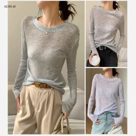 ÁO DỆT KIM MỎNG DÀI TAY - sỉ 99k