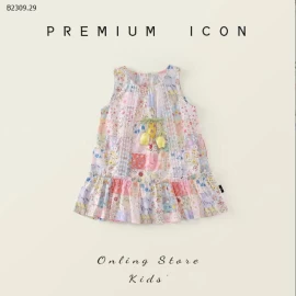 Váy hoa nhí Premium  -Giá sỉ 120k