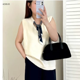 Áo len không tay cổ chữ V - sỉ 213k 