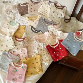BỘ ĐỒ MẶC NHÀ THU ĐÔNG NHÀ AMBB CHO BÉ YÊU  - sỉ 134k/bộ 