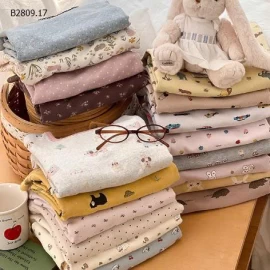 BỘ MẶC NHÀ DÀI TAY HÃNG #AMBBKID BST NEWWW -Giá sỉ  SIZE 80-150 : 138K Size 160 :   158K size 170 :  168k