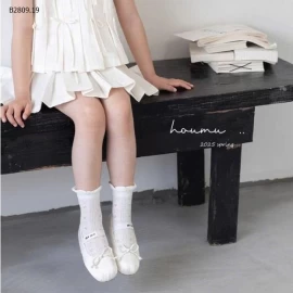  Set 5 đôi tất ren bèo cho bé mix vs giày búp bê-Giá sỉ 46k/1 set 5đ