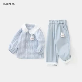 SET bộ thỏ KẺ CARO nhà  DUUDUU-Giá sỉ 288k