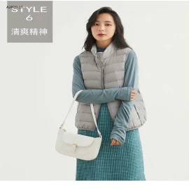 Áo gile lông vũ hãng YAYA - sỉ 292k