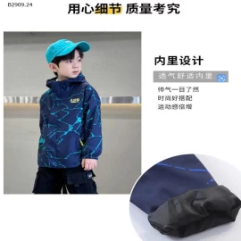  ÁO KHOÁC GIÓ SIZE ĐẠI BÉ TRAI -Giá sỉ 176k
