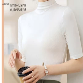 Áo thun cổ cao tay cộc  - sỉ 80k