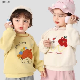 Áo nỉ trẻ em Kaka Panda -Giá sỉ 178k