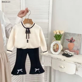 ÁO CARDIGAN MIX QUẦN KẺ BG -Giá sỉ   áo cardigan : 197k quần : 123k