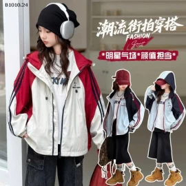 ÁO KHOÁC PHỐI MÀU SZ ĐẠI - sỉ 238k