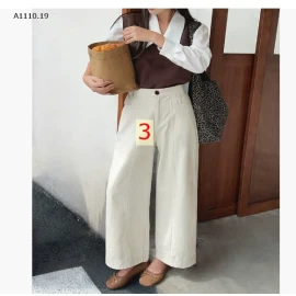 QUẦN ỐNG RỘNG LƯNG CHUN ANNA - sỉ 210k