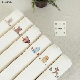 GỐI ÔM THÊU HÌNH ĐỘNG VẬT CHO BÉ -Giá sỉ 122k