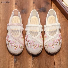 GIÀY HÁN PHỤC THÊU HOA BG- sỉ 105k