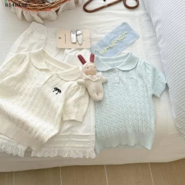 ÁO DỆT KIM CỔ SEN BG -Giá sỉ 130k