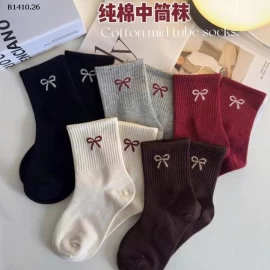 SET 5 ĐÔI TẤT NƠ CHO BÉ IU -Giá sỉ 54k/set    