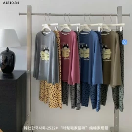 BỘ NGỦ HỌA TIẾT CUTE CHO NỮ  - sỉ 225k