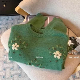 ÁO LEN HOA XANH - sỉ 186k