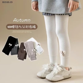 QUẦN LEGGING NƠ CHO BÉ GÁI -Giá sỉ 68k/c 