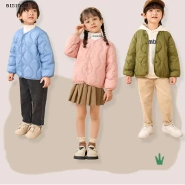 ÁO KHOÁC GON GỌN – ẤM ÁP CHO BÉ-Giá sỉ 180k