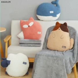 Chăn gối 2in1 – MUST HAVE cho dân văn phòng- sỉ 160k