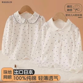 ÁO POLO BÉ DÀI TAY -Giá sỉ  Sz 90-140 : 137k Sz 150-170 : 145k