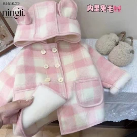 ÁO KHOÁC LÔNG HỒNG BG -Giá sỉ 205k