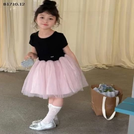 VÁY BALE HỒNG 25D214 AMBB-Giá sỉ  size 90-150: 215k  size 160: 235k  size 170: 255k 