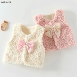 ÁO GILE LÔNG CỪU  NƠ CHO BG - sỉ 95k