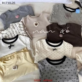 Bộ đồ ngủ in họa tiết hoạt hình nhà Linaxi - giá si  size 90-120 : 155k size 130-160 : 178k