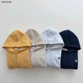 bộ thu đông áo cardigan có mũ trùm đầu- si 174k