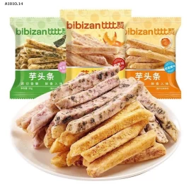 Snack Giòn Rụm – Bánh Que Khoai Môn 14 Gói-Giá sỉ 75k