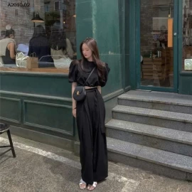 QUẦN ỐNG RỘNG ĐAI RỦ CHO NỮ PHONG CÁCH HIỆN ĐẠI -Giá sỉ 130k