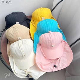 MŨ CHỐNG NẮNG CHE GÁY CHO BÉ YÊU - sỉ 96k