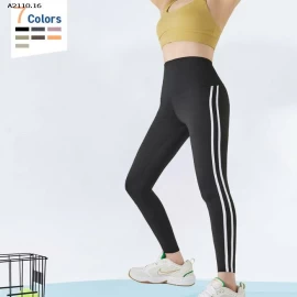 QUẦN LEGGING 2 SỌC ĐI TẬP CHO NỮ-Giá sỉ 106k