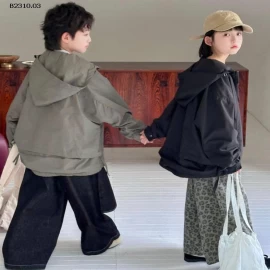 ÁO KHOÁC GIÓ TRƠN HÀN QUỐC -Giá sỉ 360k