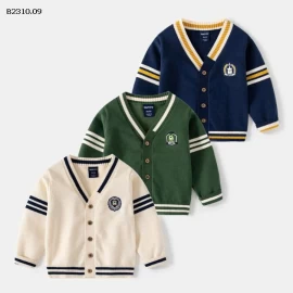 ÁO LEN CARDIGAN WELLKIDS BÉ -Giá sỉ 147k
